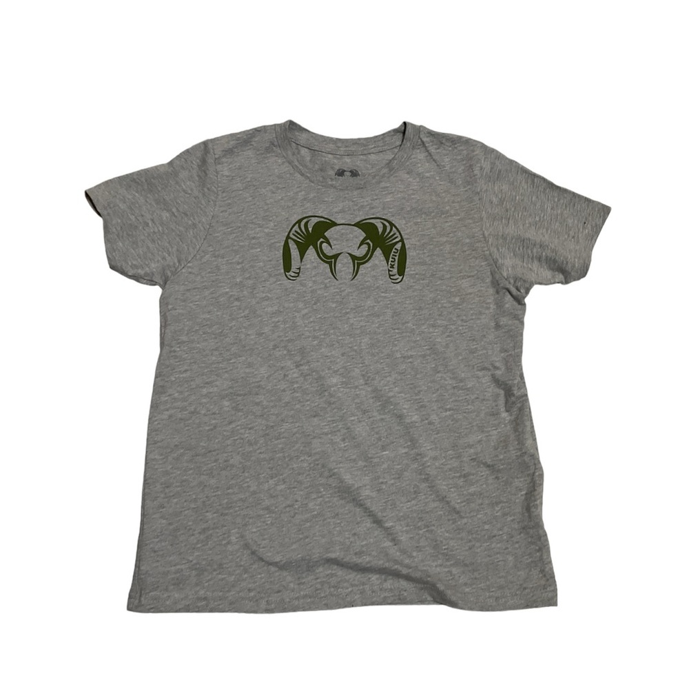 𝅺Kuiu Womens Gray Large Hunting T Shirt Short Sleeve Graphic Tee